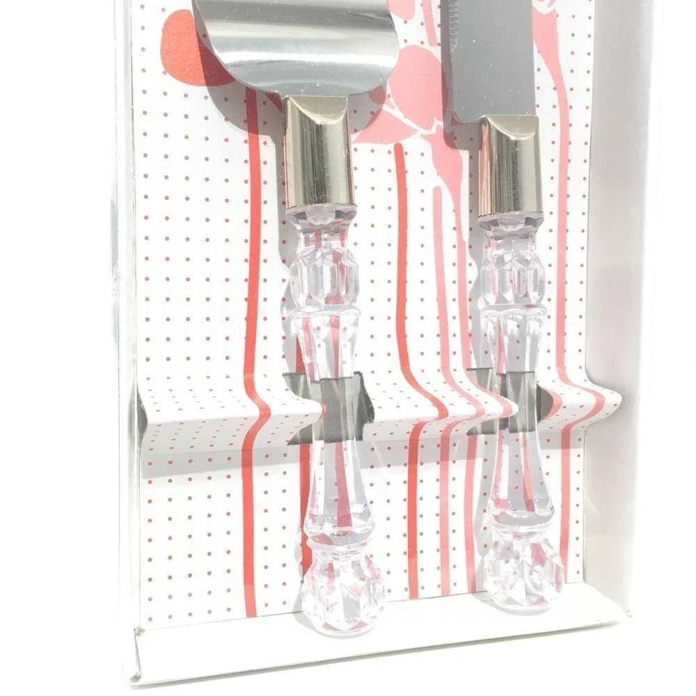 Wedding Cake Cutting + Serving Knife Set